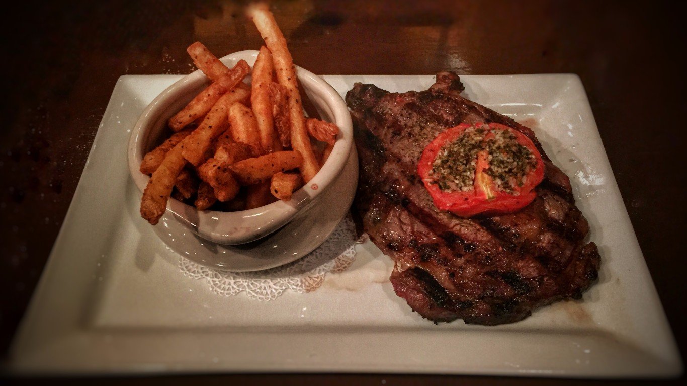 Steak & Frites - Le Voltaire -... by Shelby L. Bell