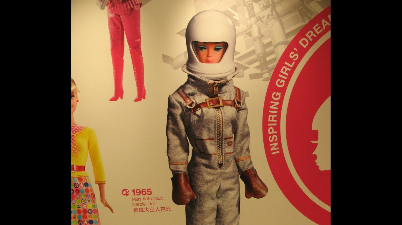 Astronaut Barbie 1965 by Gary Stevens