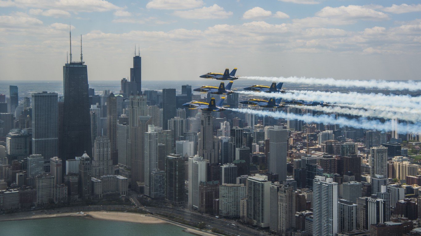 Blue Angels honored frontline ... by Official U.S. Navy Page