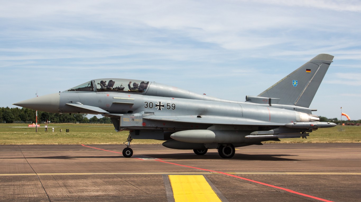 EGVA - Eurofighter Typhoon EF2... by Steve Lynes