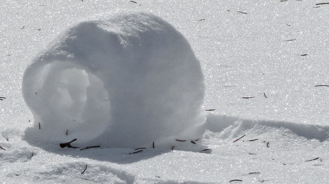 Snow roller (30 January 2014) ... by James St. John