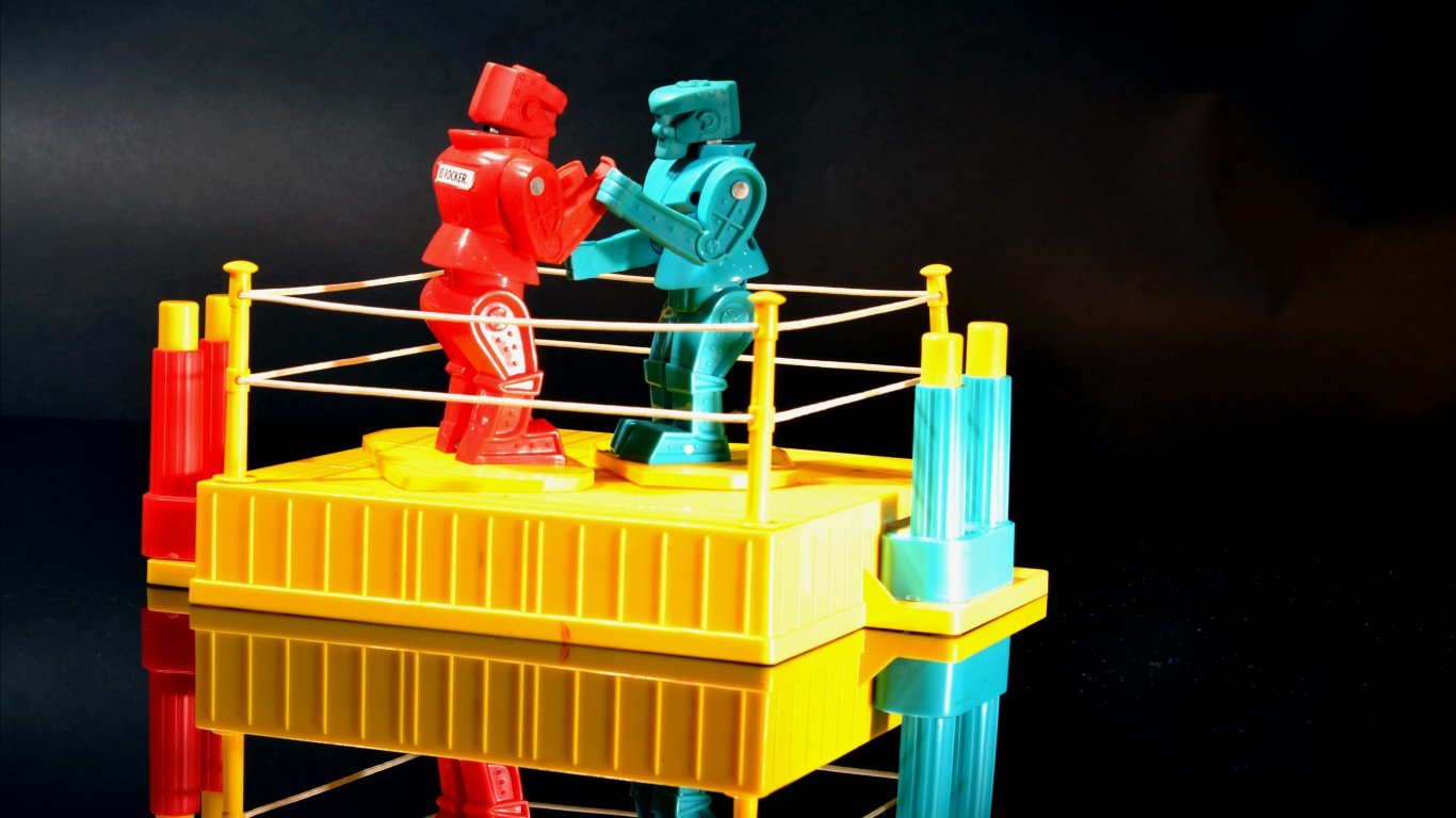 Robot Fight by Ariel Waldman