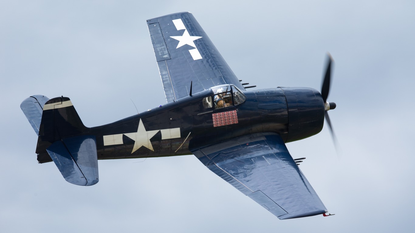 The 20 WWII American Carrier Based Planes Ranked By How Many Were 