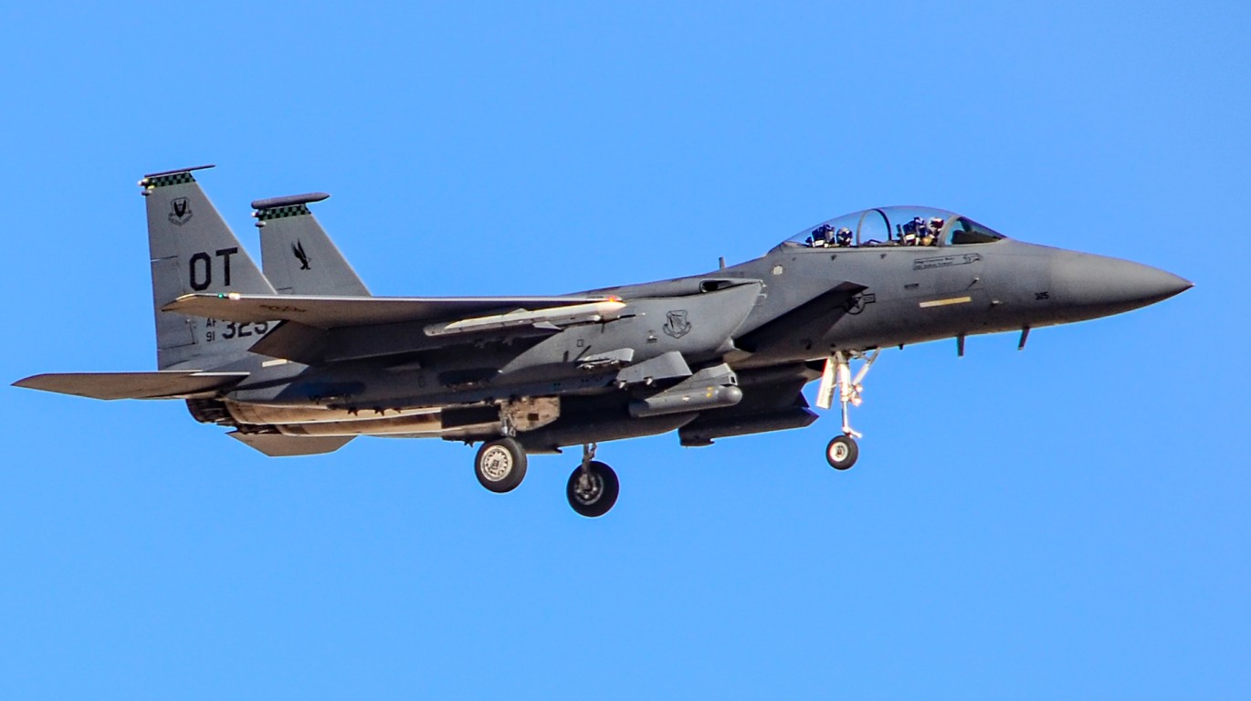 91-0325 F-15E Strike Eagle by Tomu00c3u00a1s Del Coro
