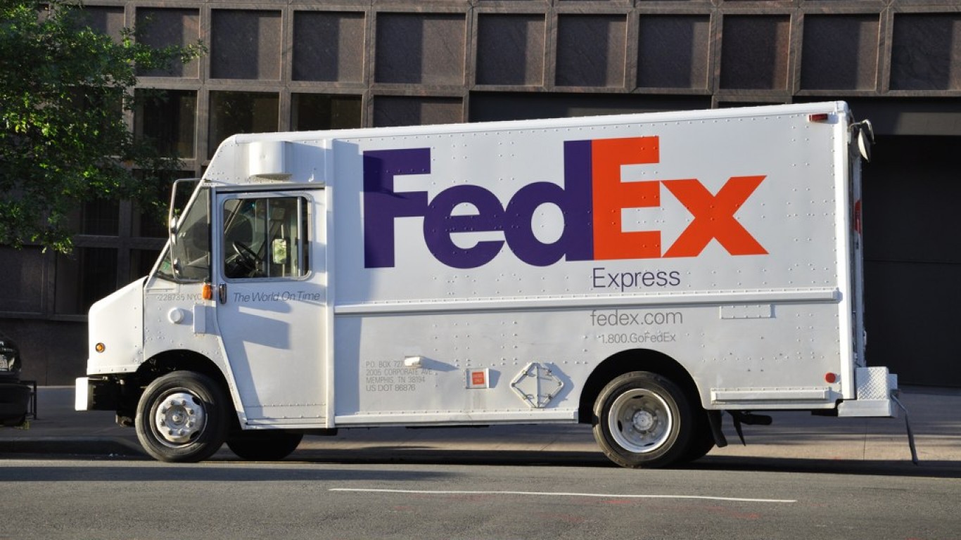 FedEx (FDX) Jumps After Boosting Forecast as Cost Cuts Take Hold