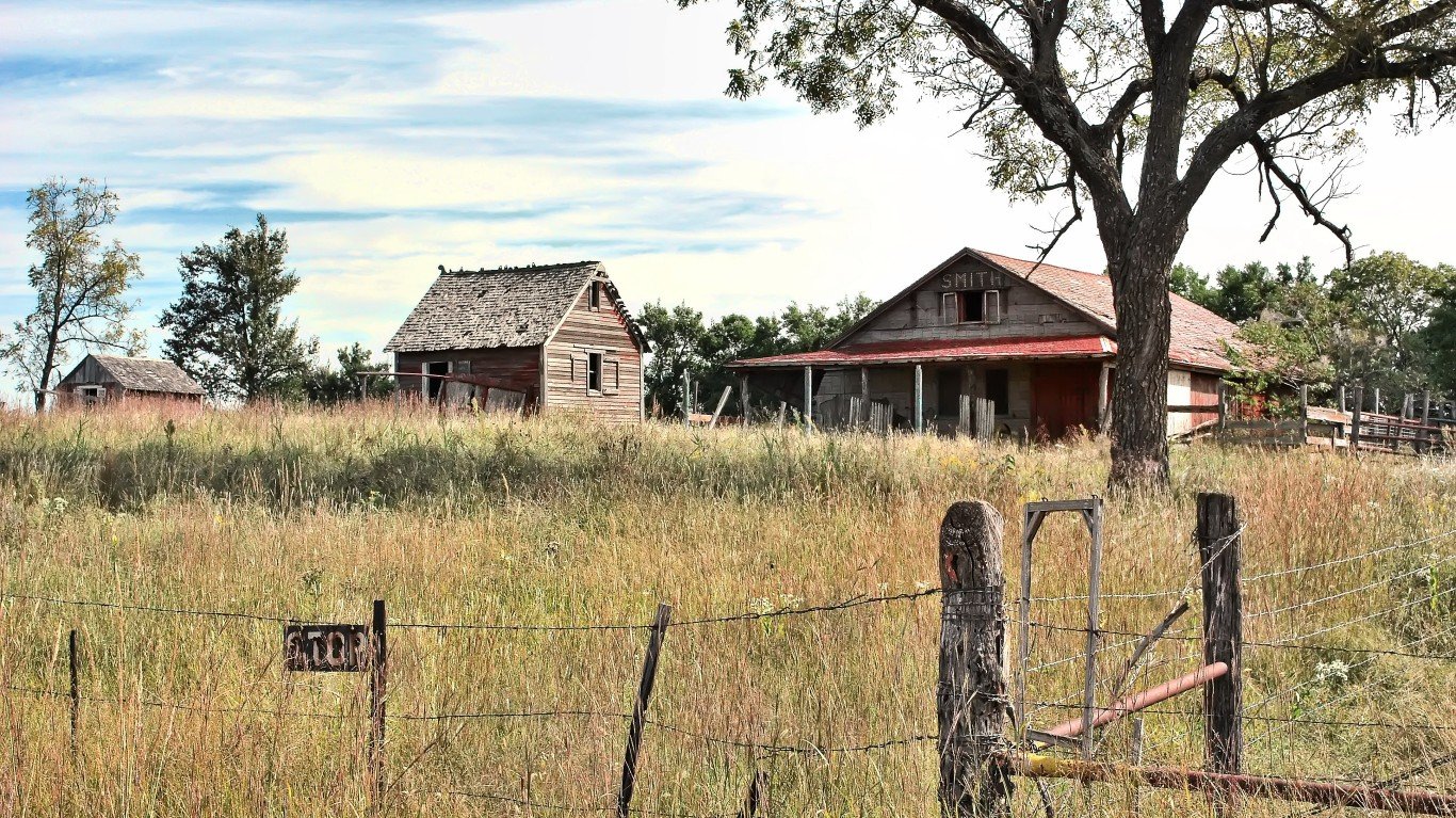 Abandoned Farm by Lane Pearman
