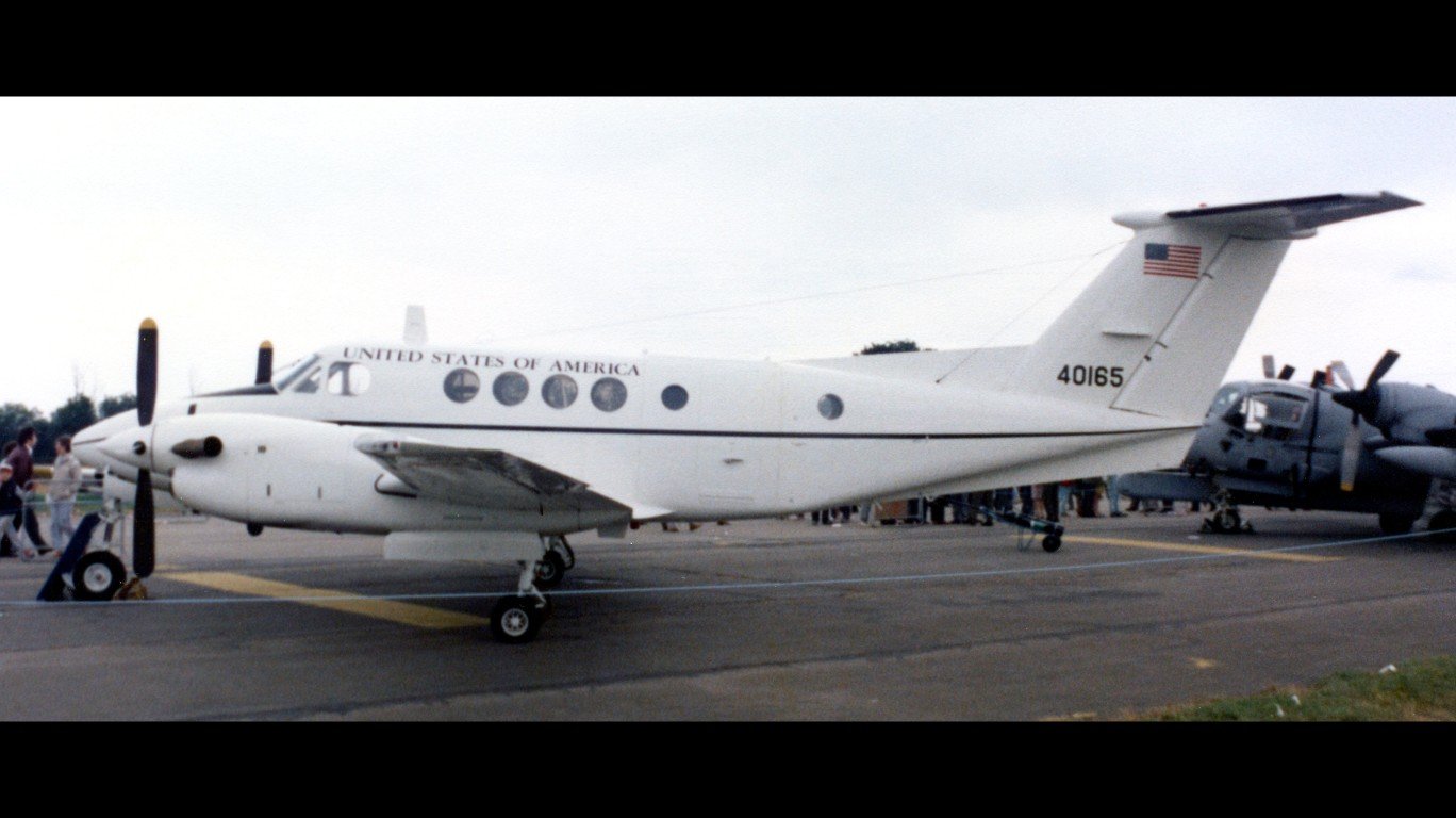 84-00165 Beechcraft C 12 Huro... by Steve Knight