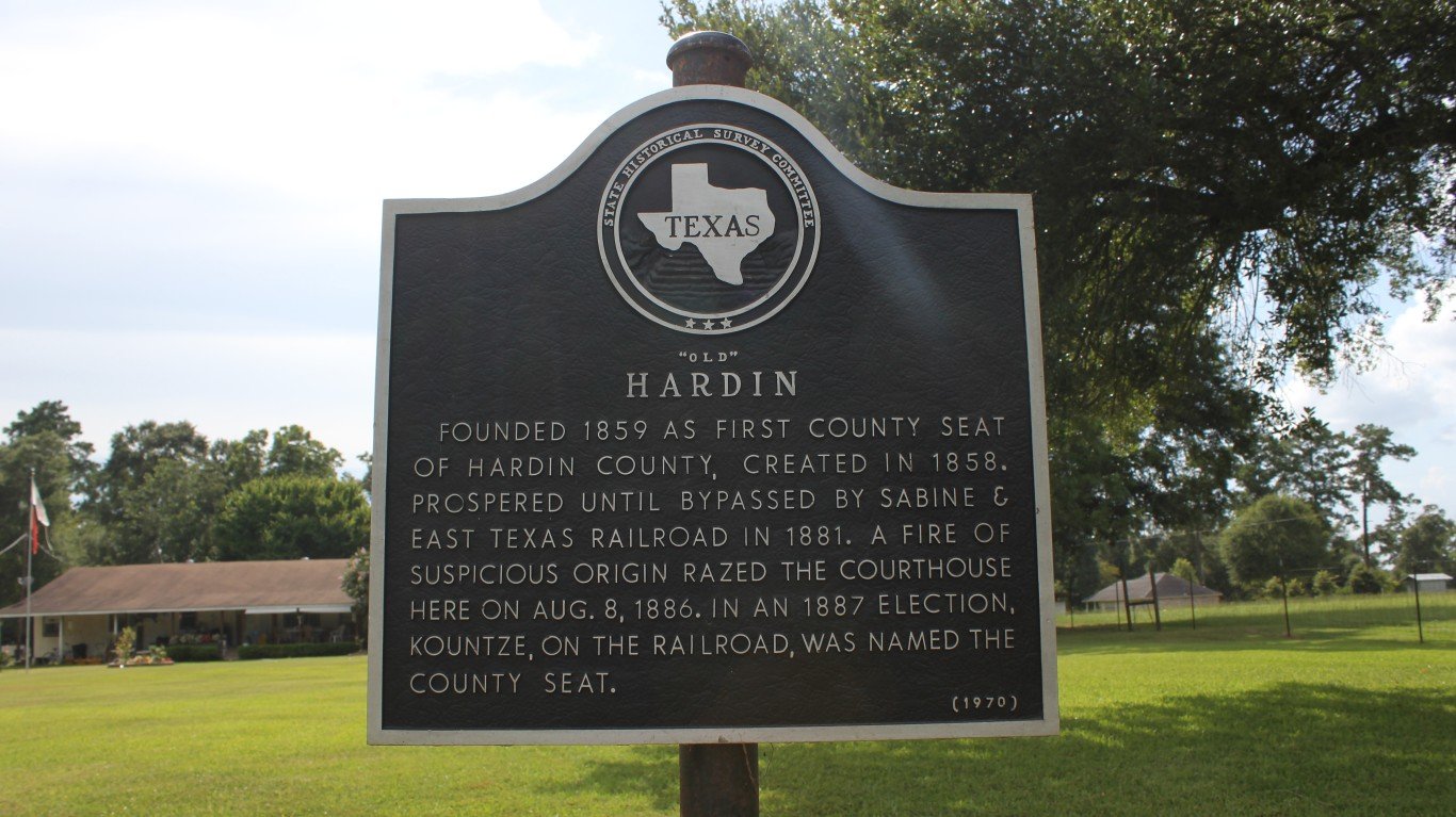 Old Hardin, Kountze, Texas His... by Nicolas Henderson