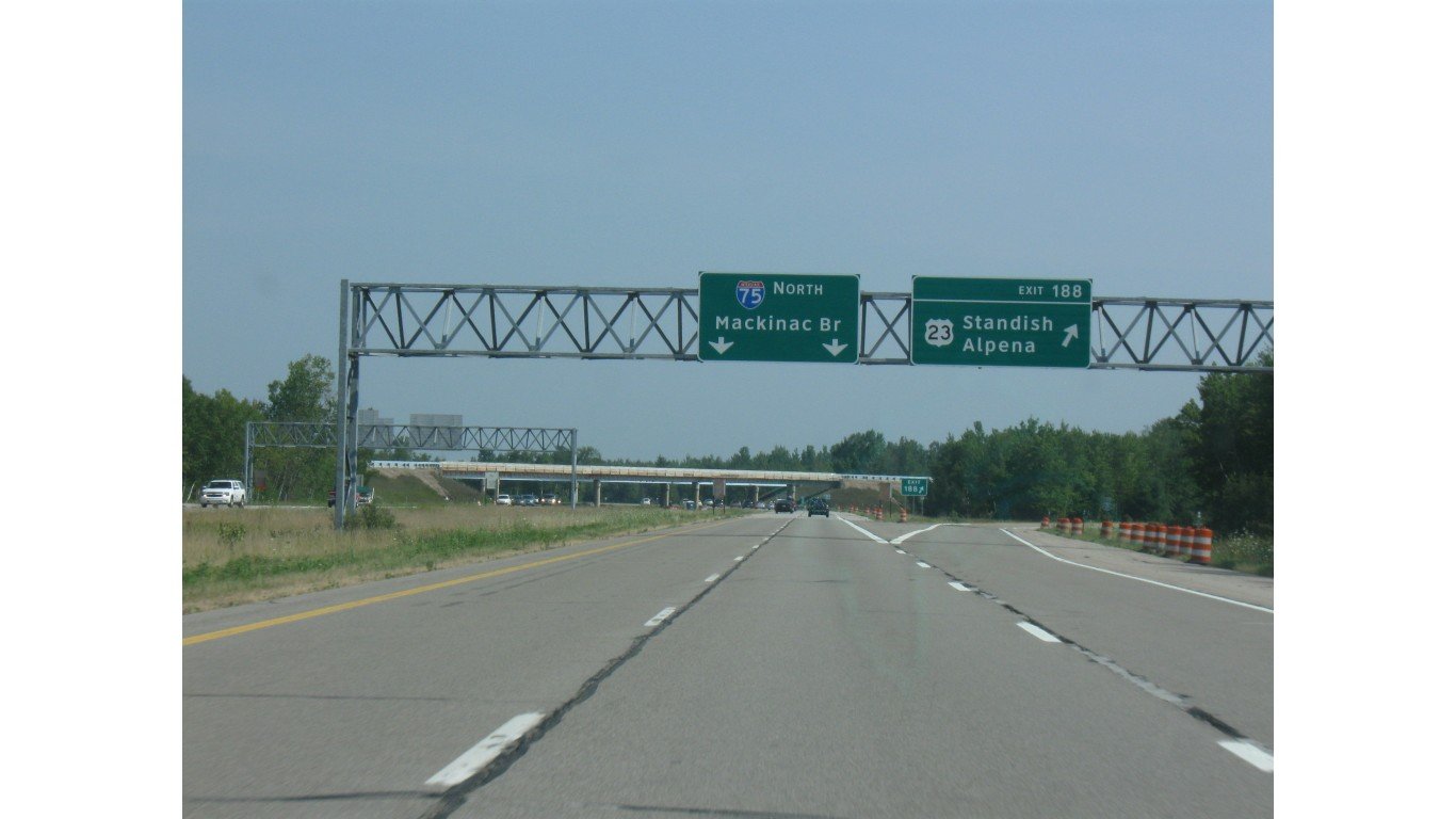 I-75 MI exit 188 by Scott5114