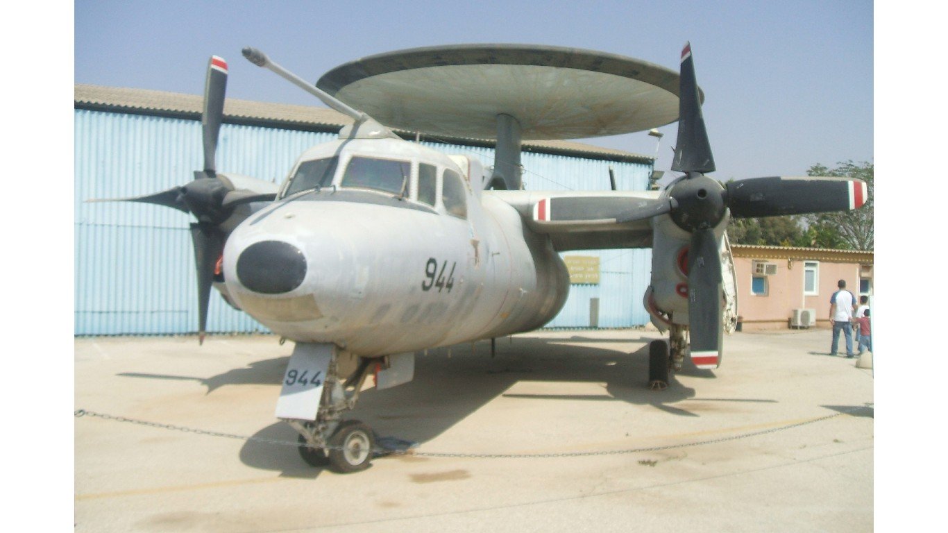 Grumman E-2C Hawkeye by Shimon Naim