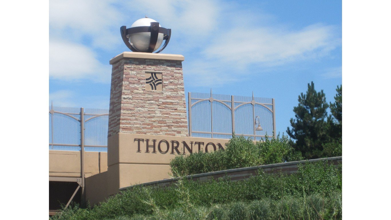 Thornton, CO, welcome sign IMG 5209 by Billy Hathorn