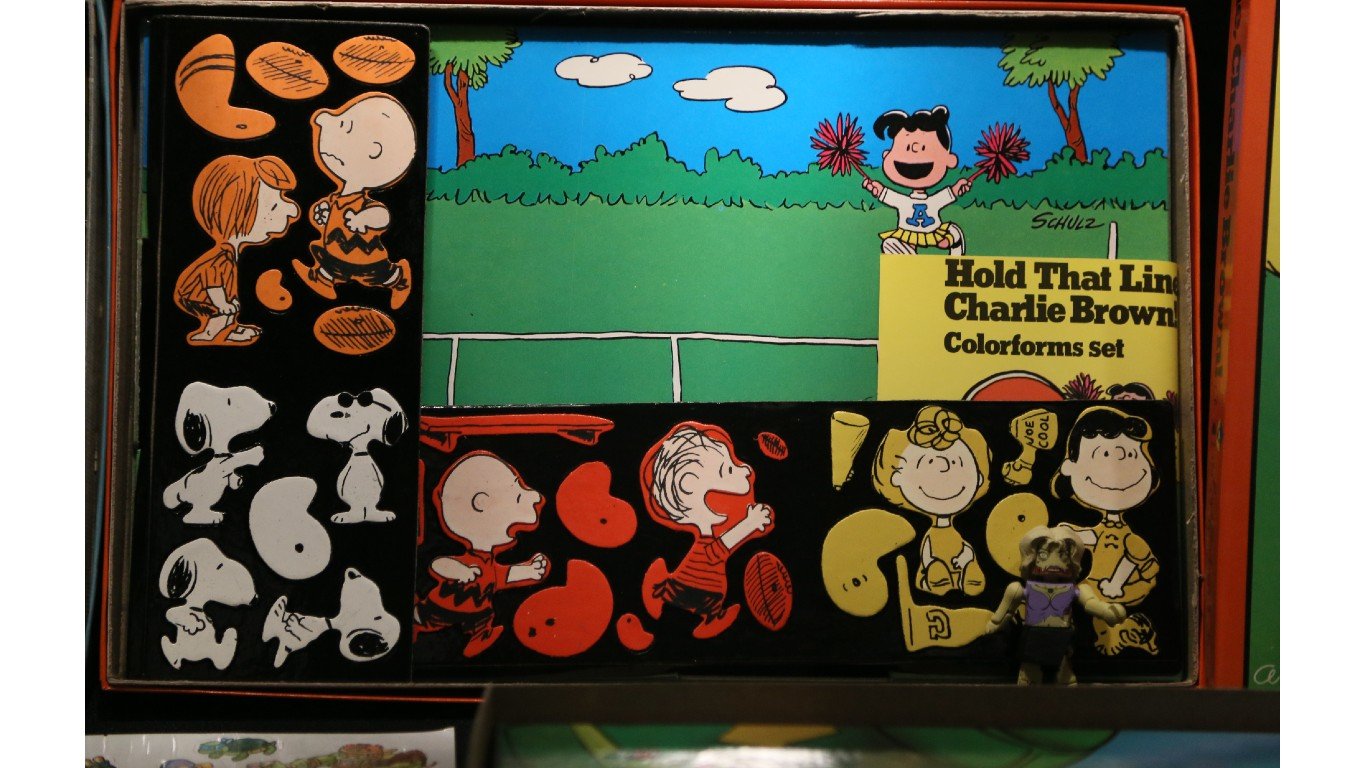Hold That Line, Charlie Brown Colorforms Set by Jim, the Photographer