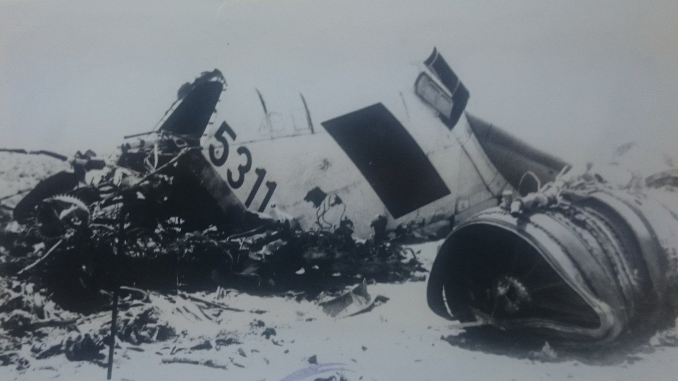 Tu-154 CCCP-85311 wreckage-1 by Alexander Jakovlev