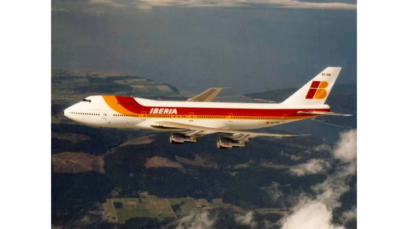 B-747 Iberia by Iberia Airlines