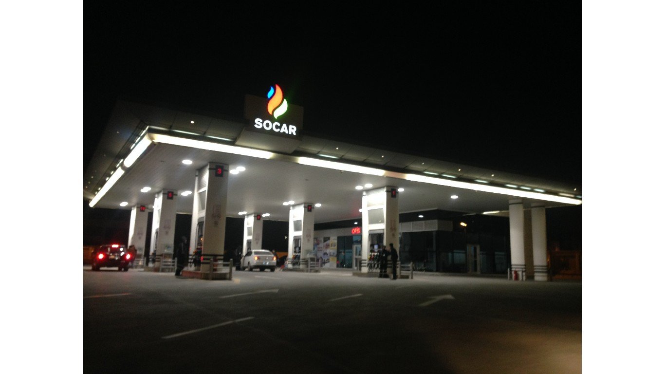 SOCAR fuel filling station by Kheo17