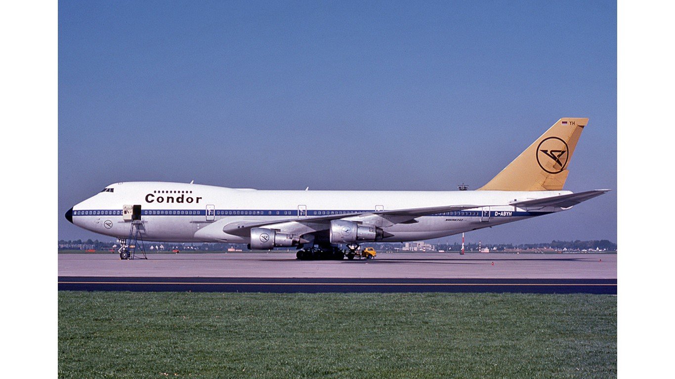 Condor Boeing 747-230B (D-ABYH) at Du00fcsseldorf Airport by Daniel Tanner
