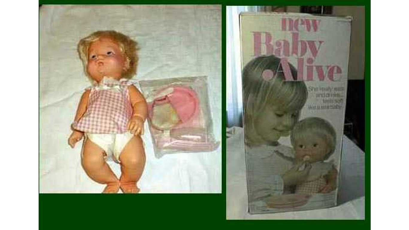 1970s Baby Alive Doll by twitchery