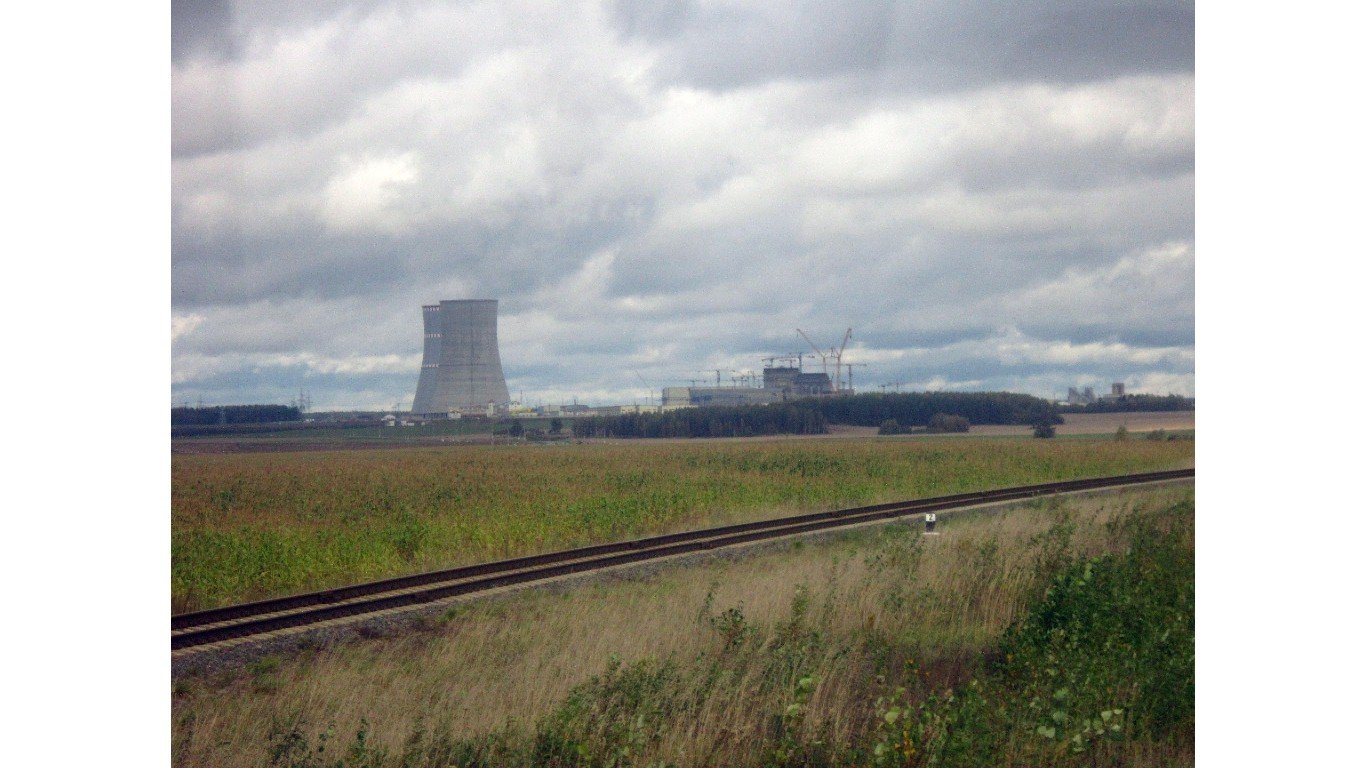 Belarusian Nuclear Power Plant construction (2017) by Homoatrox