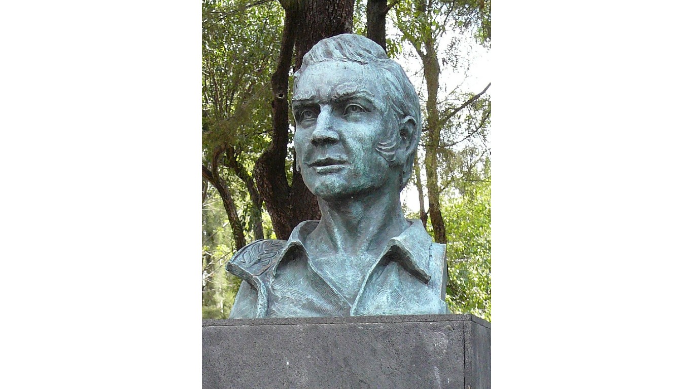 Comandante John Riley 1848, bust Mexico by Osioni