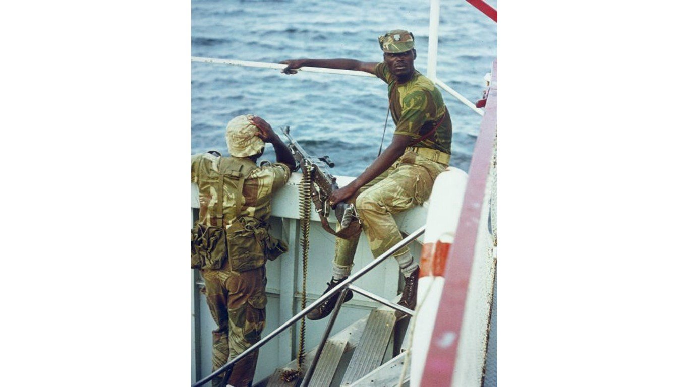 Rhodesian African Rifles, Lake Kariba, December 1976 by Ggwallace1954