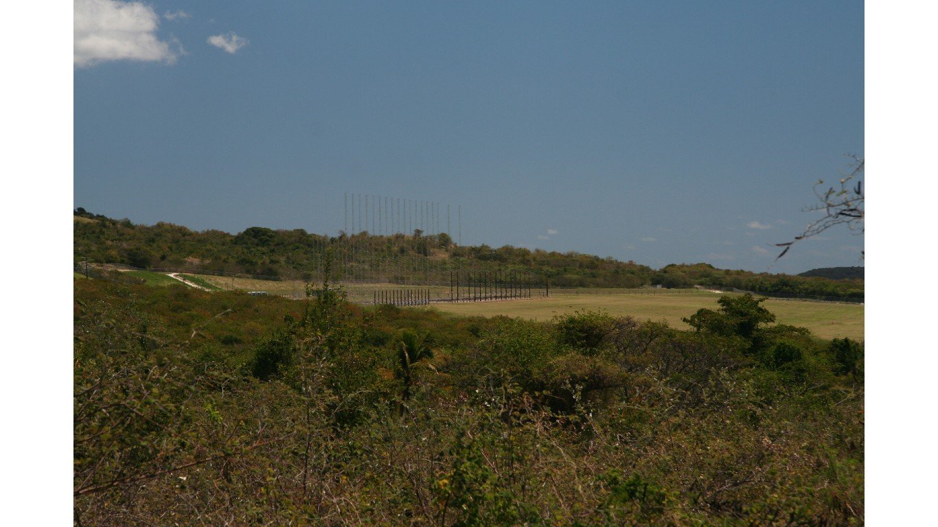 Radar in Vieques, Puerto Rico by Steven Isaacson