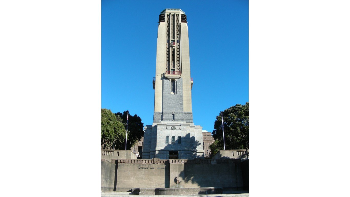 National War Memorial in Wellington by Kristina D.C. Hoeppner
