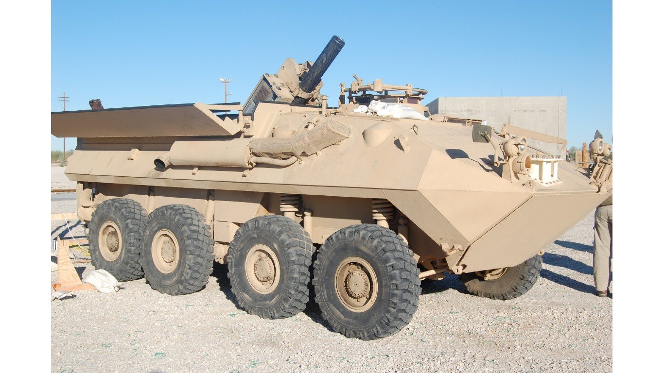 Dragon Fire II LAV-M front view by Lindseyfr