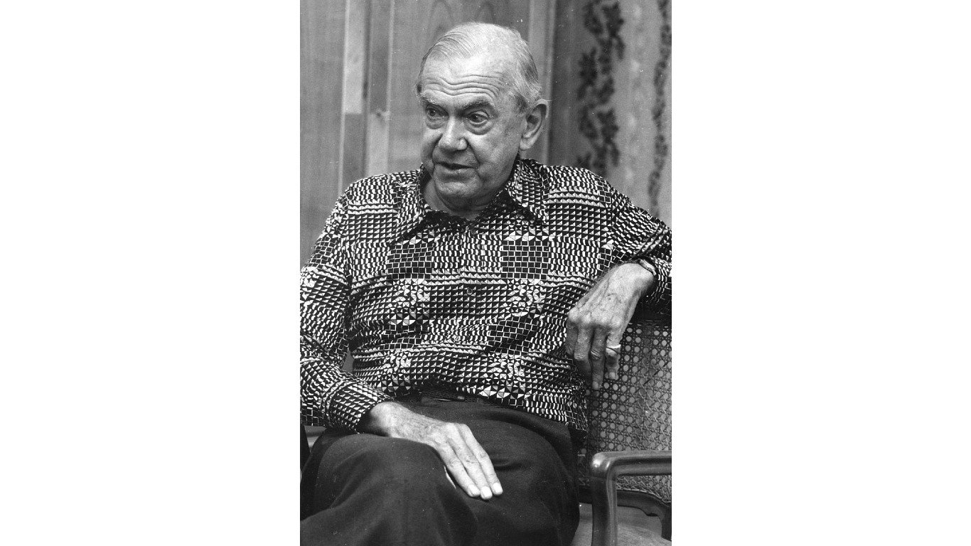 Graham Greene... by FOTO:FORTEPAN / Magyar Hu00edrek folyu00f3irat
