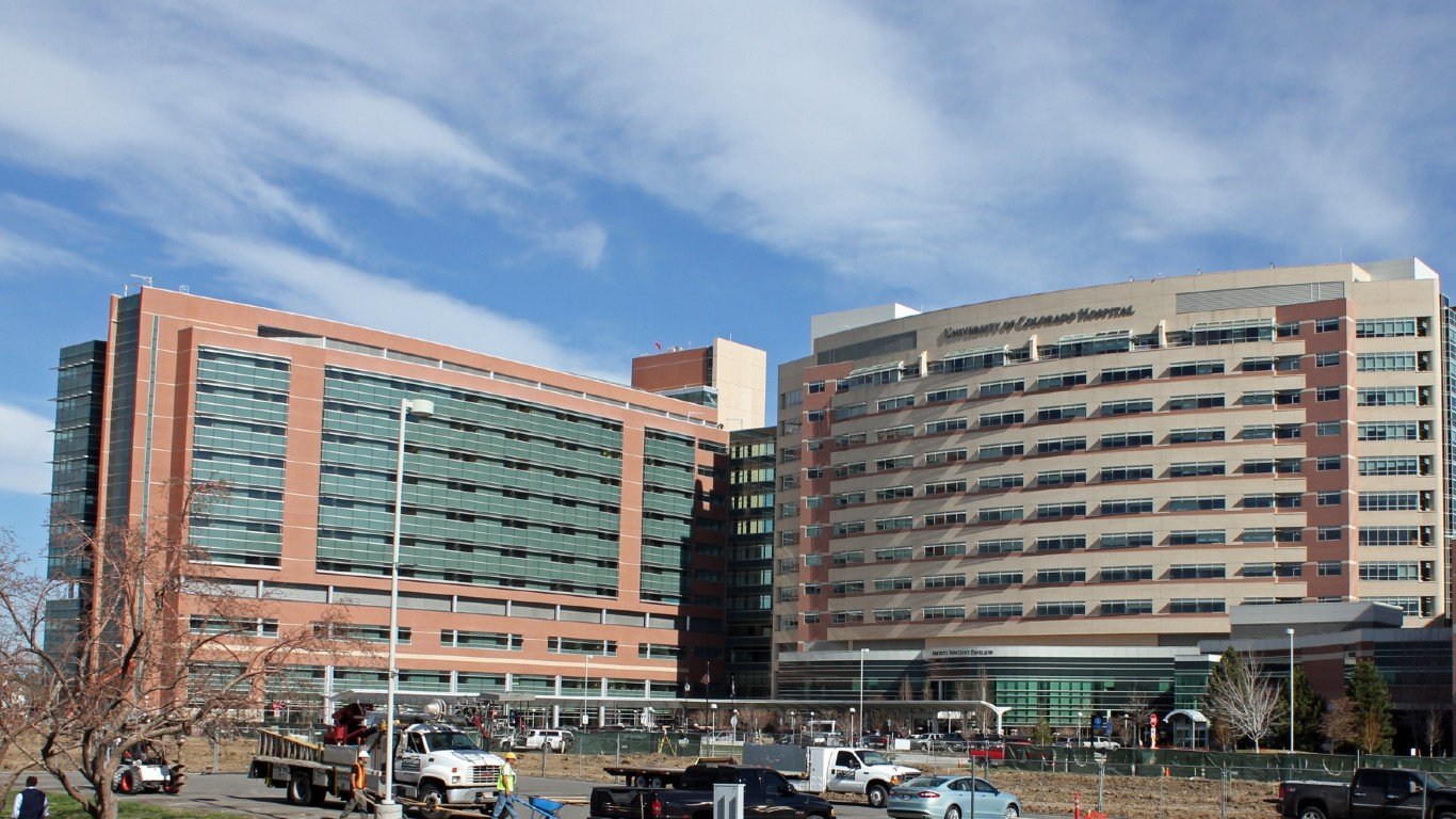 University of Colorado Hospital by Jeffrey Beall