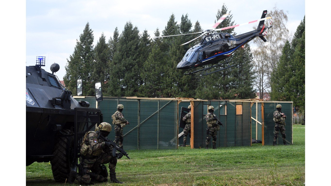 SAJ helikopter vjeu017eba Dan Policije by Ministry of Defence of Republic of Serbia
