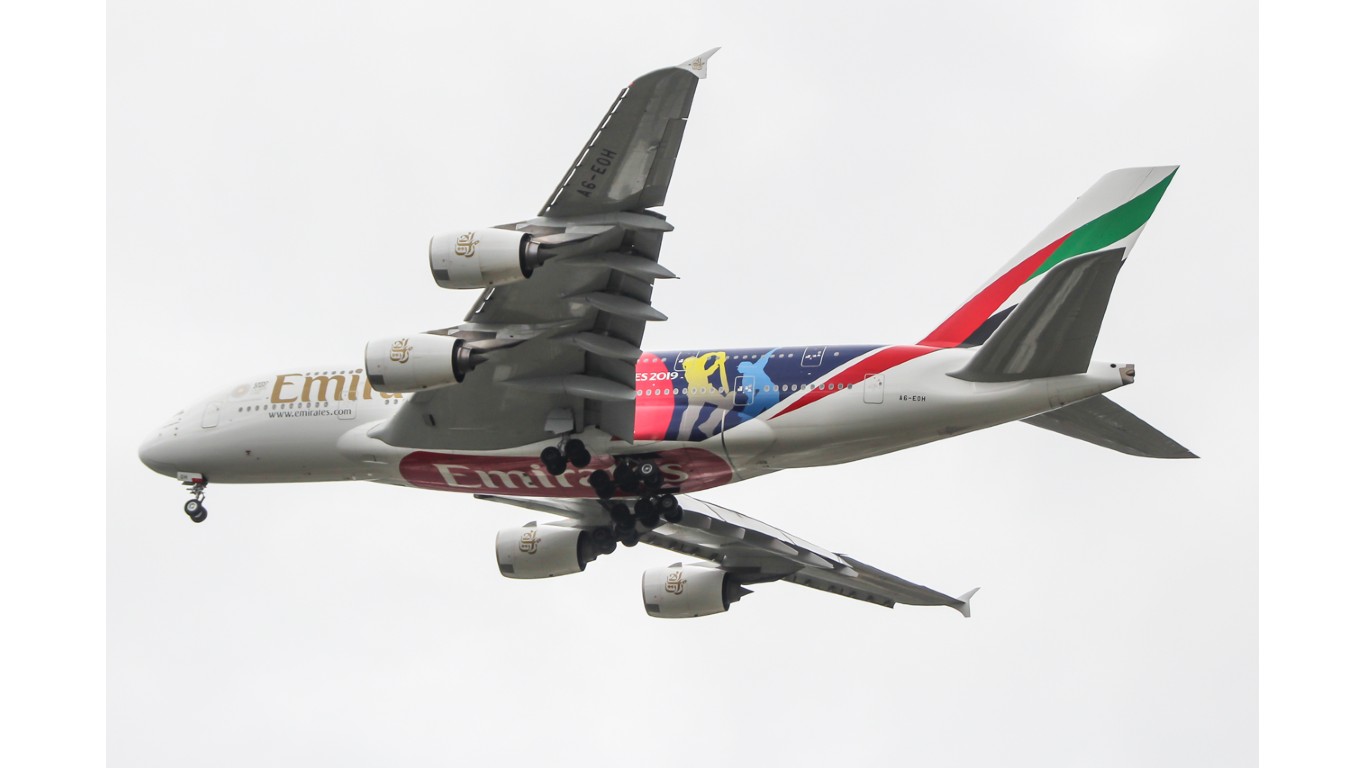 A6-EOH A380 Emirates by Mark Harkin
