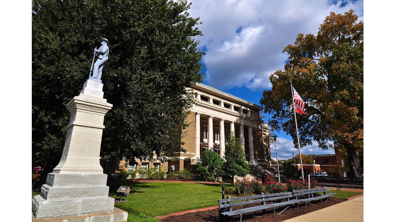 Alcorn County Courthouse located in Corinth, Mississippi by Skye Marthaler