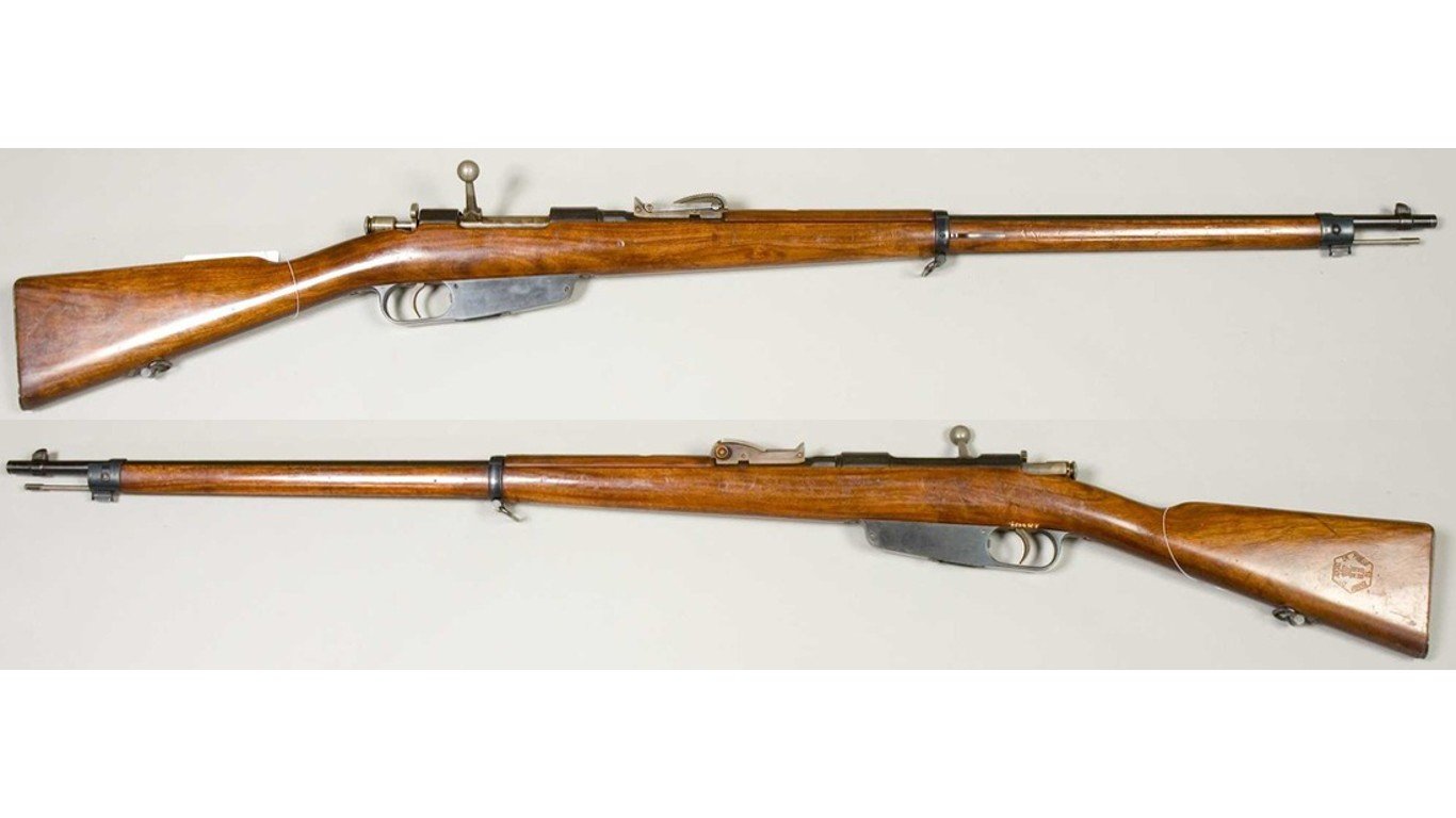 Carcano M1891 by Armu00e9museum (The Swedish Army Museum)