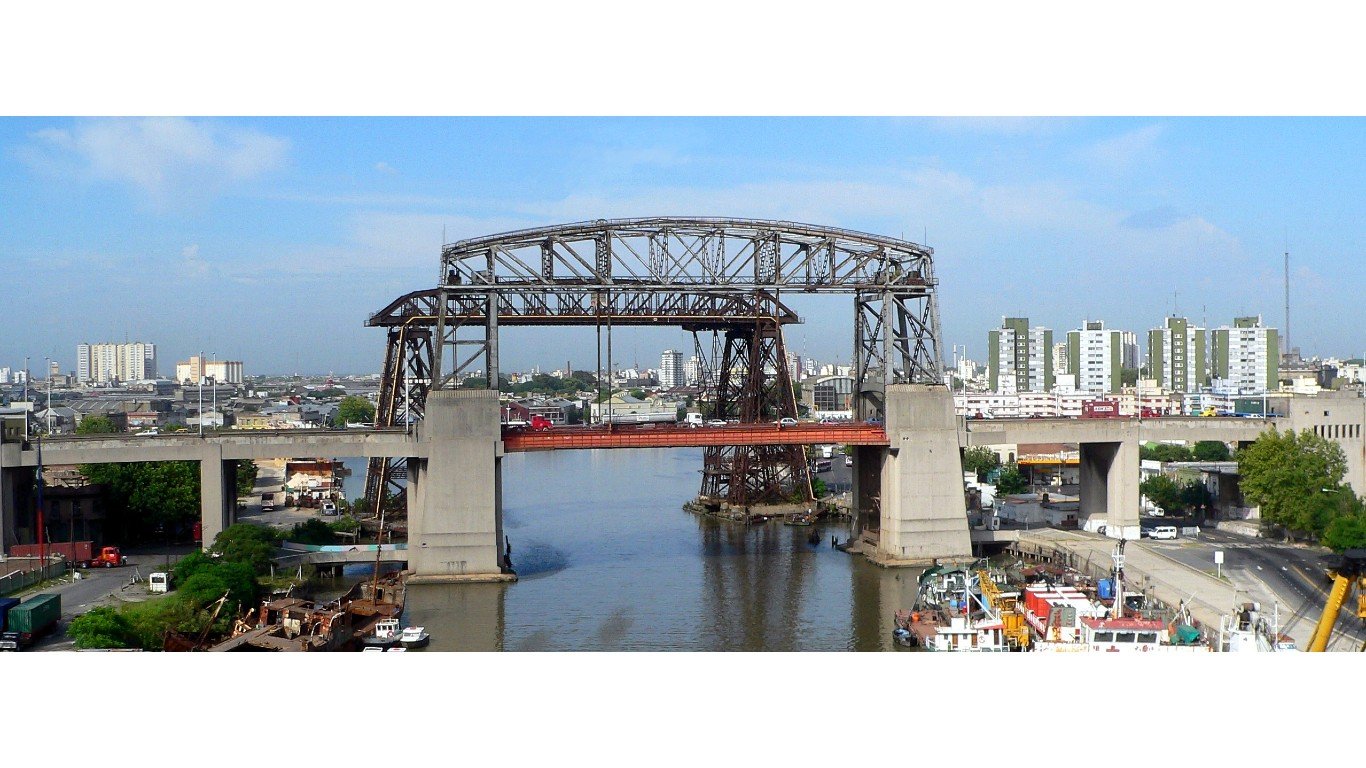 Puente Nicolu00e1s Avellaneda-Buenos Aires by frikadunse