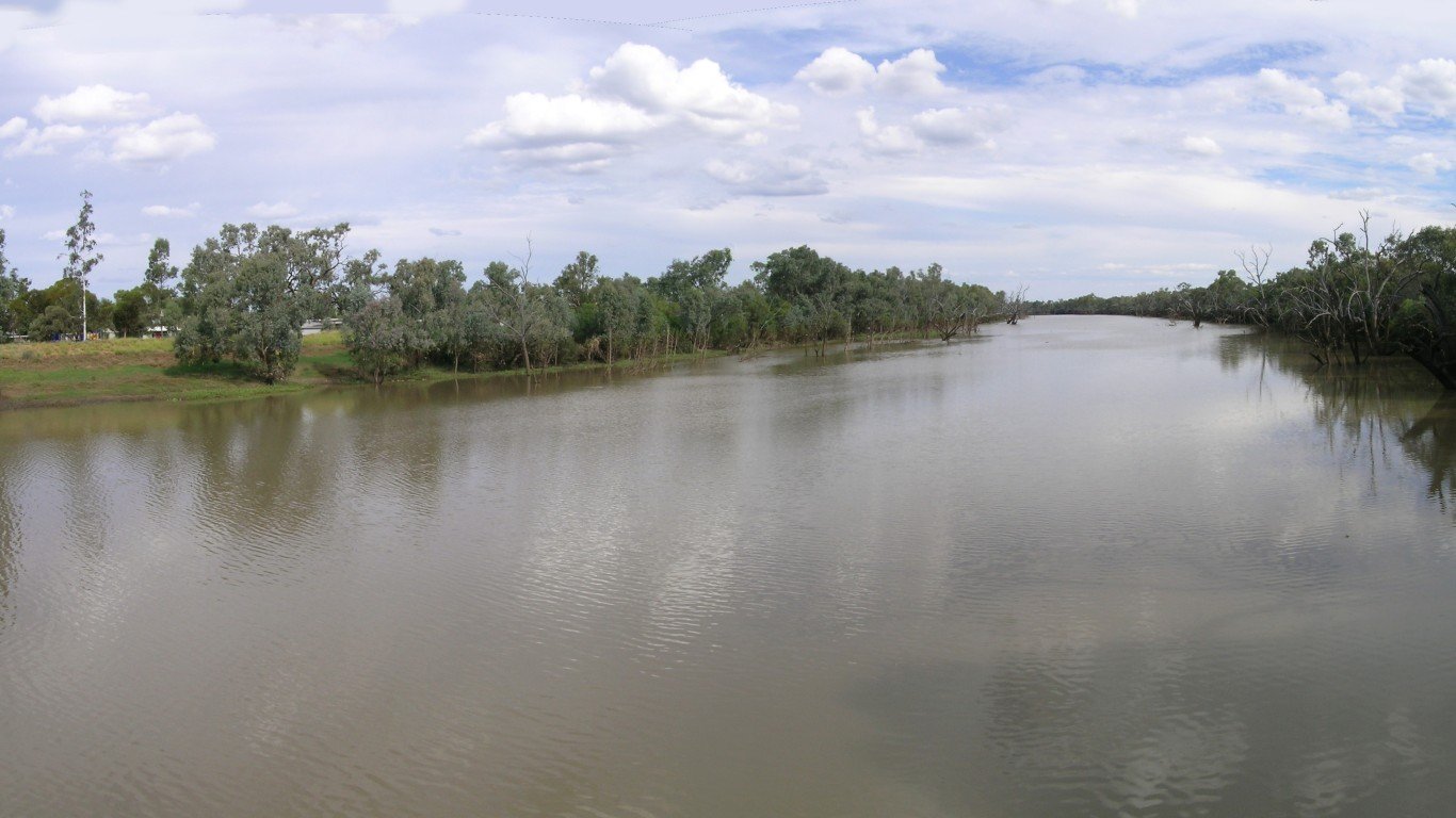 Warrego River by Cgoodwin