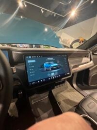 Rivian R1S interior front panel
