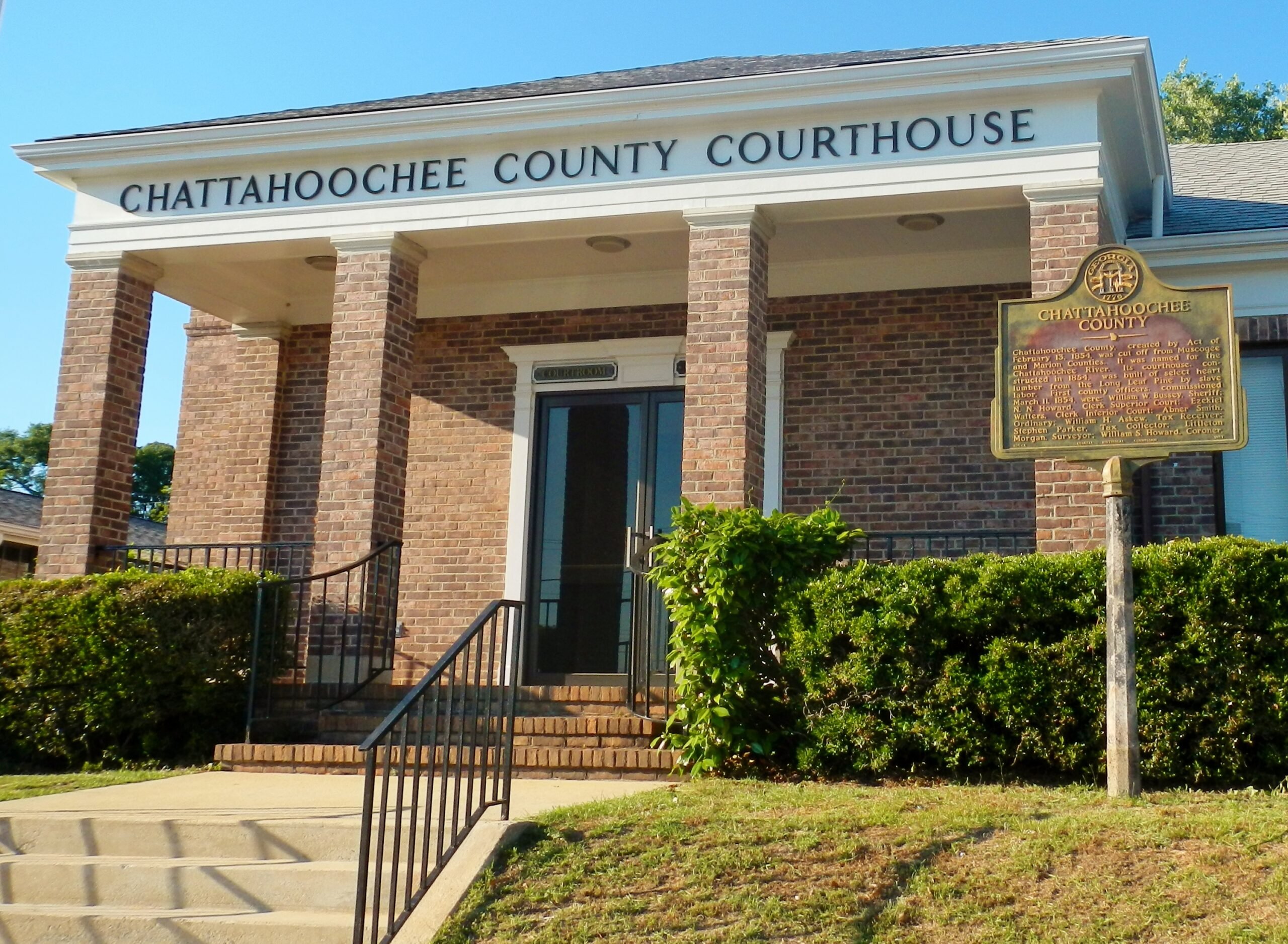 Chattahoochee County, Georgia Courthouse by Rivers Langley; SaveRivers