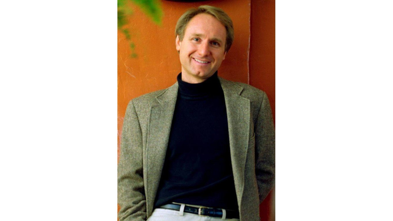 Dan Brown bookjacket cropped by Photographer Philip Scalia