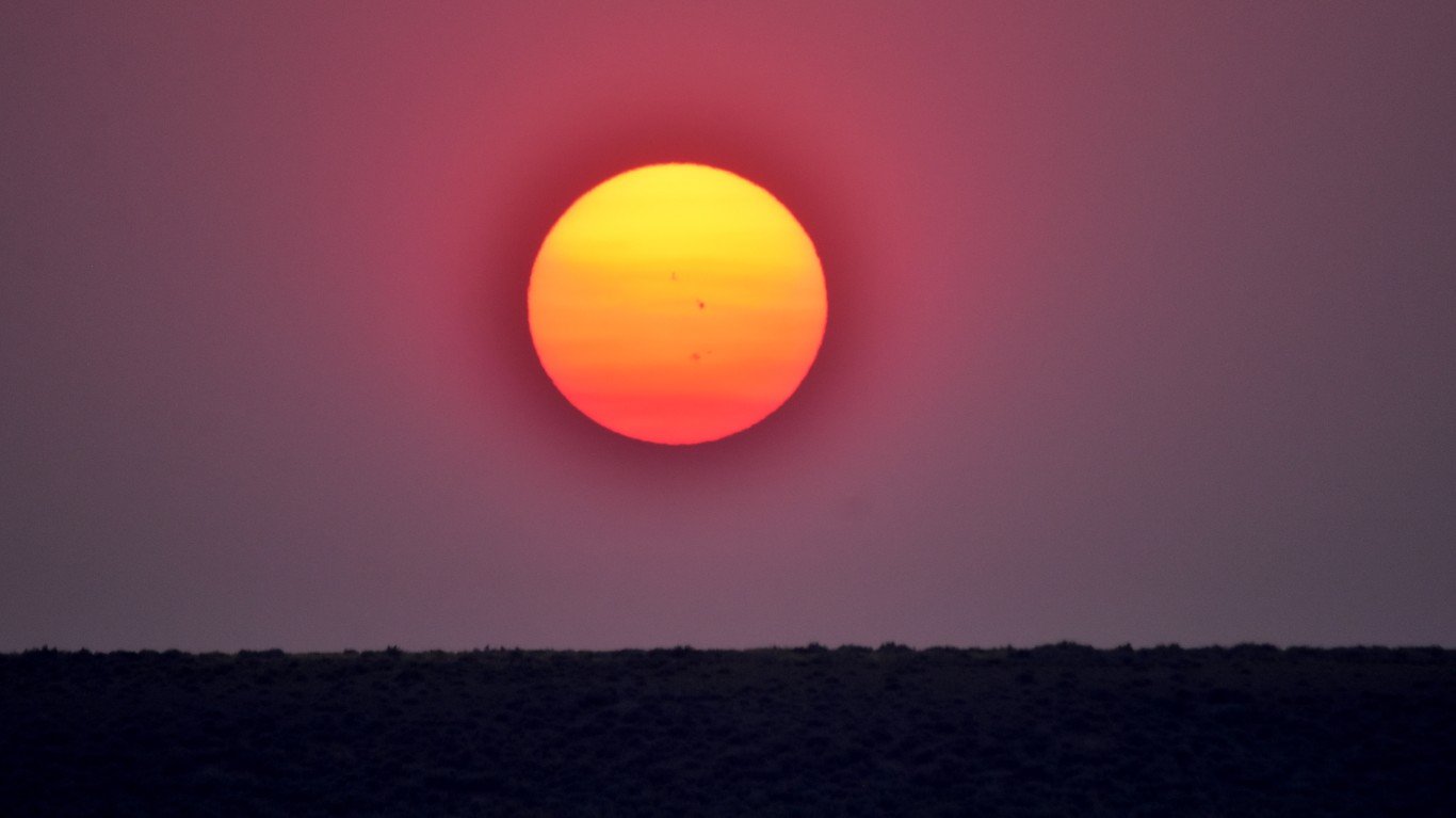 Sunset over Seedskadee Nationa... by USFWS Mountain-Prairie