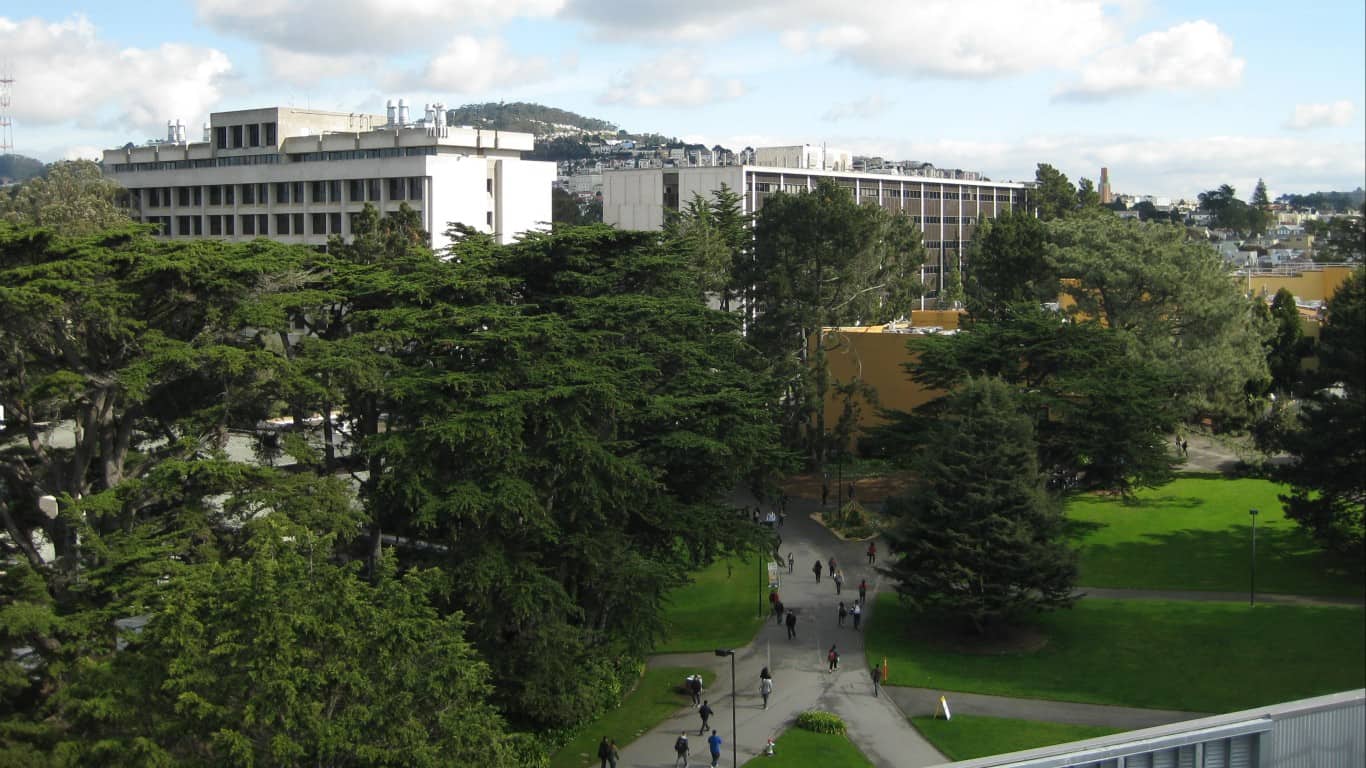 San Francisco State University by Michael Ocampo