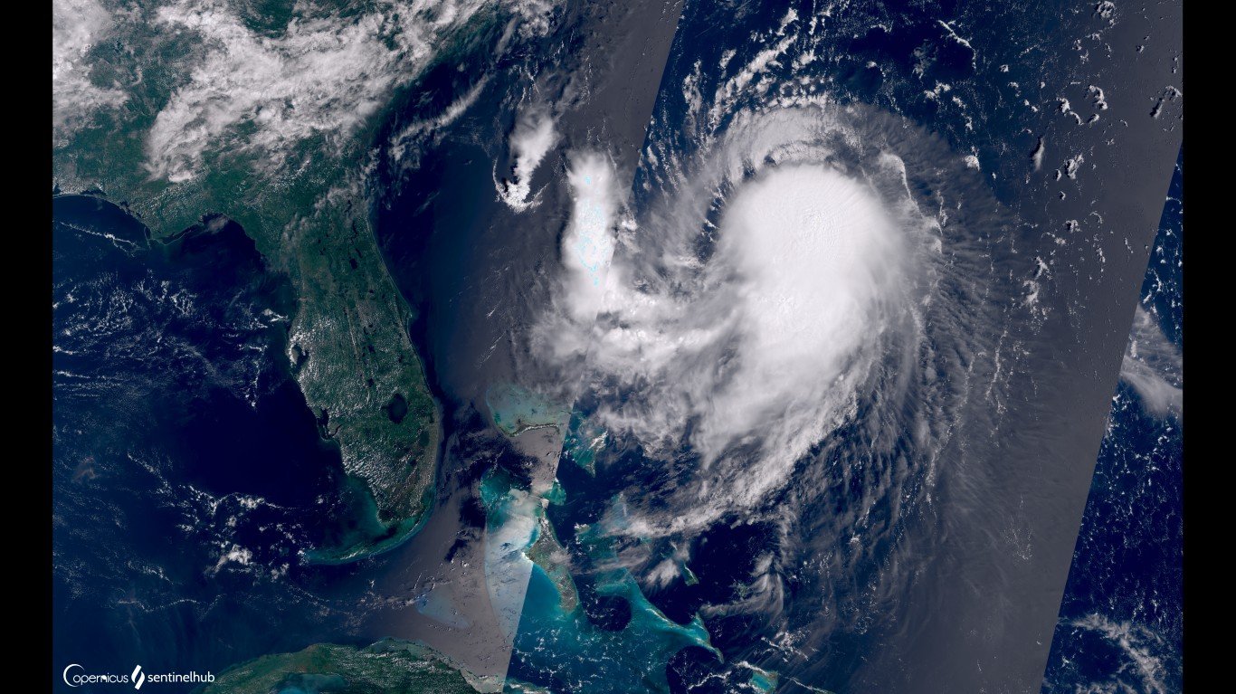 Tropical storm Henri by Sentinel Hub
