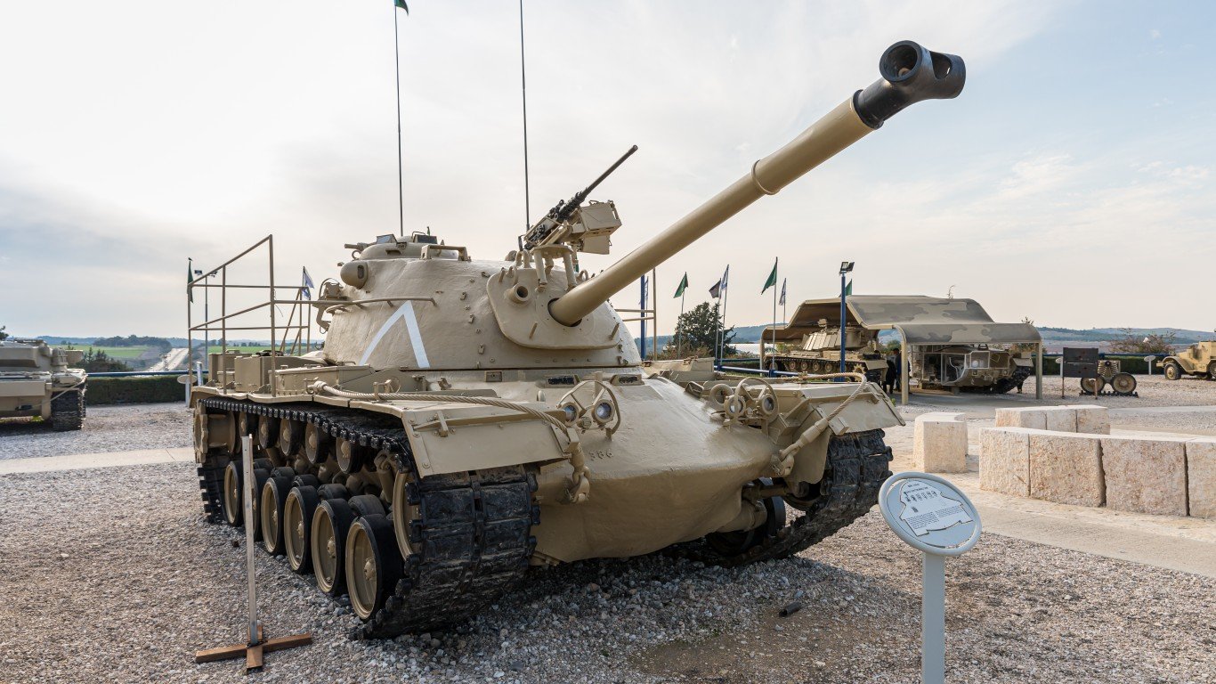 Israel Magach | Magach 3 (Patton M48A3) tank is on the Memorial Site near the Armored Corps Museum in Latrun, Israel | Magach 3 (Patton M48A3) tank is on the Memorial Site near the Armored Corps Museum in Latrun, Israel