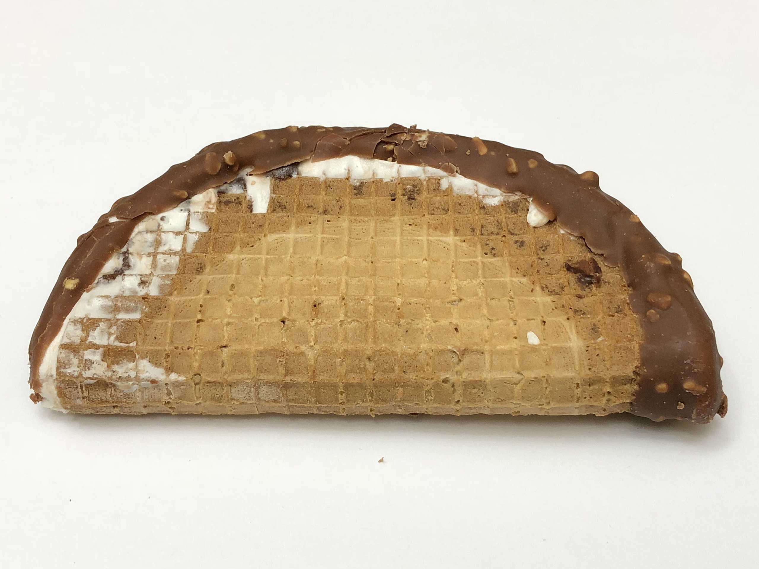An unwrapped Choco Taco in the Franklin Farm section of Oak Hill, Fairfax County, Virginia by Famartin