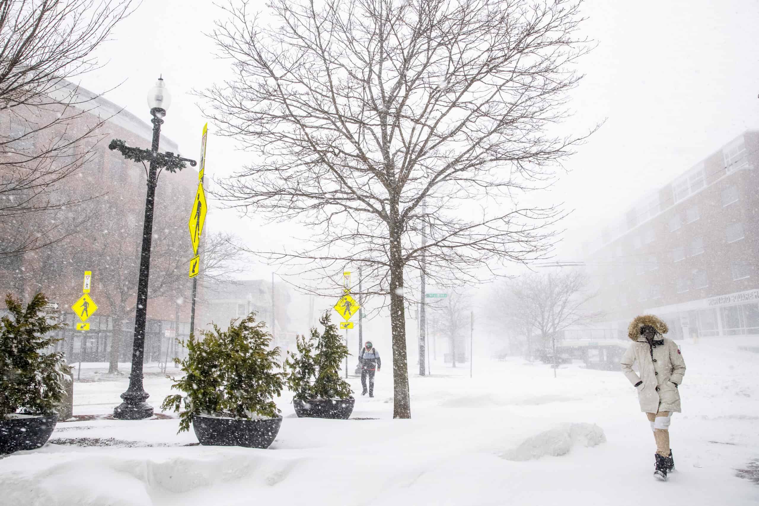 Northeast Hit With Major Snowstorm