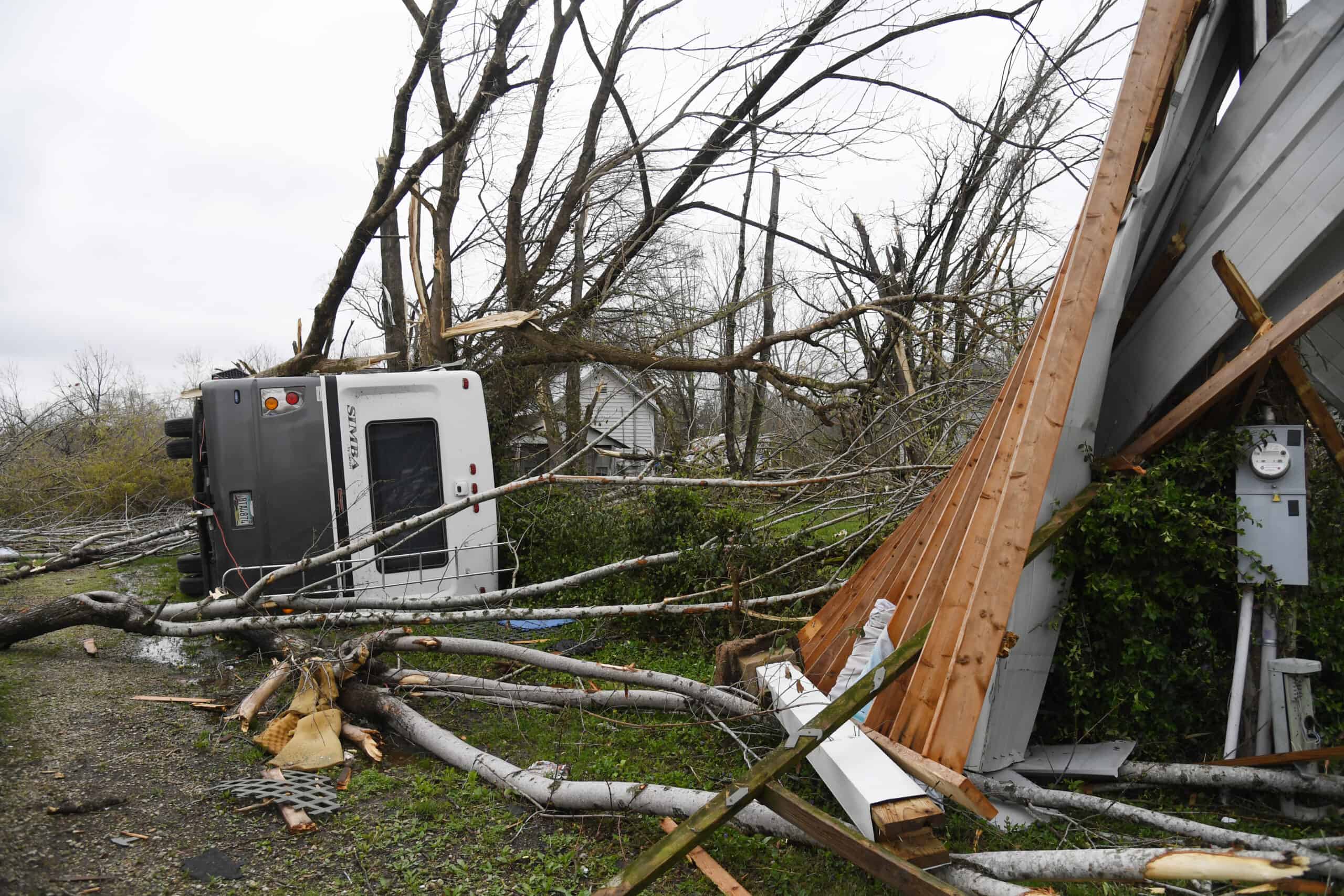 Tornado Touches Down In Glenallen, Missouri