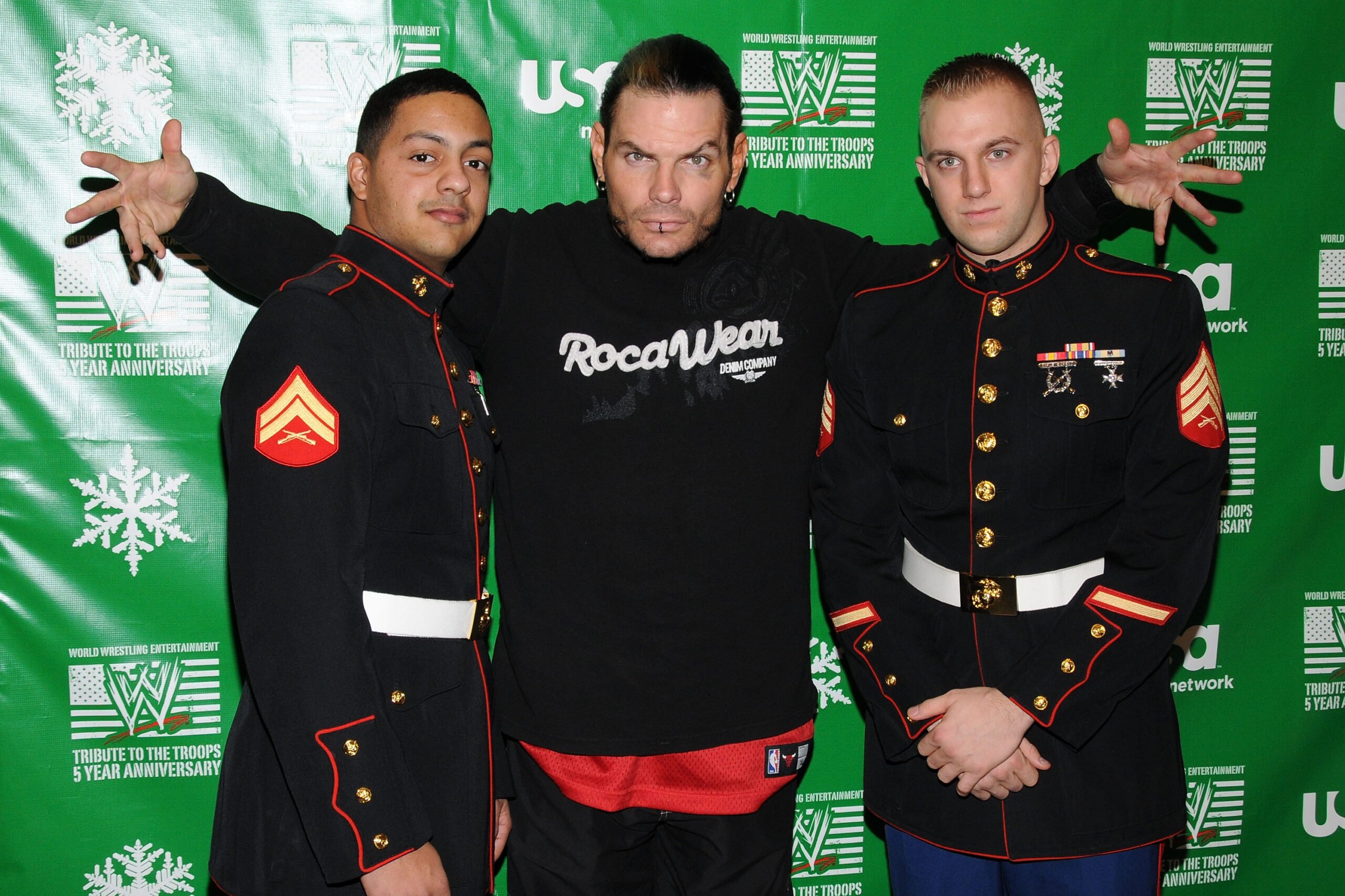 WWE & USA Network Help U.S Marine Corp Toys For Tots Foundation