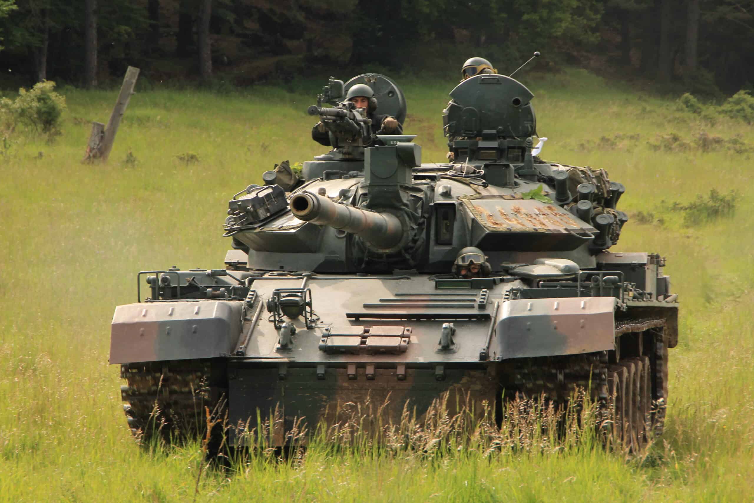 Romanian tanks attack during Combined Resolve II by 7th Army Joint Multinational Training Command