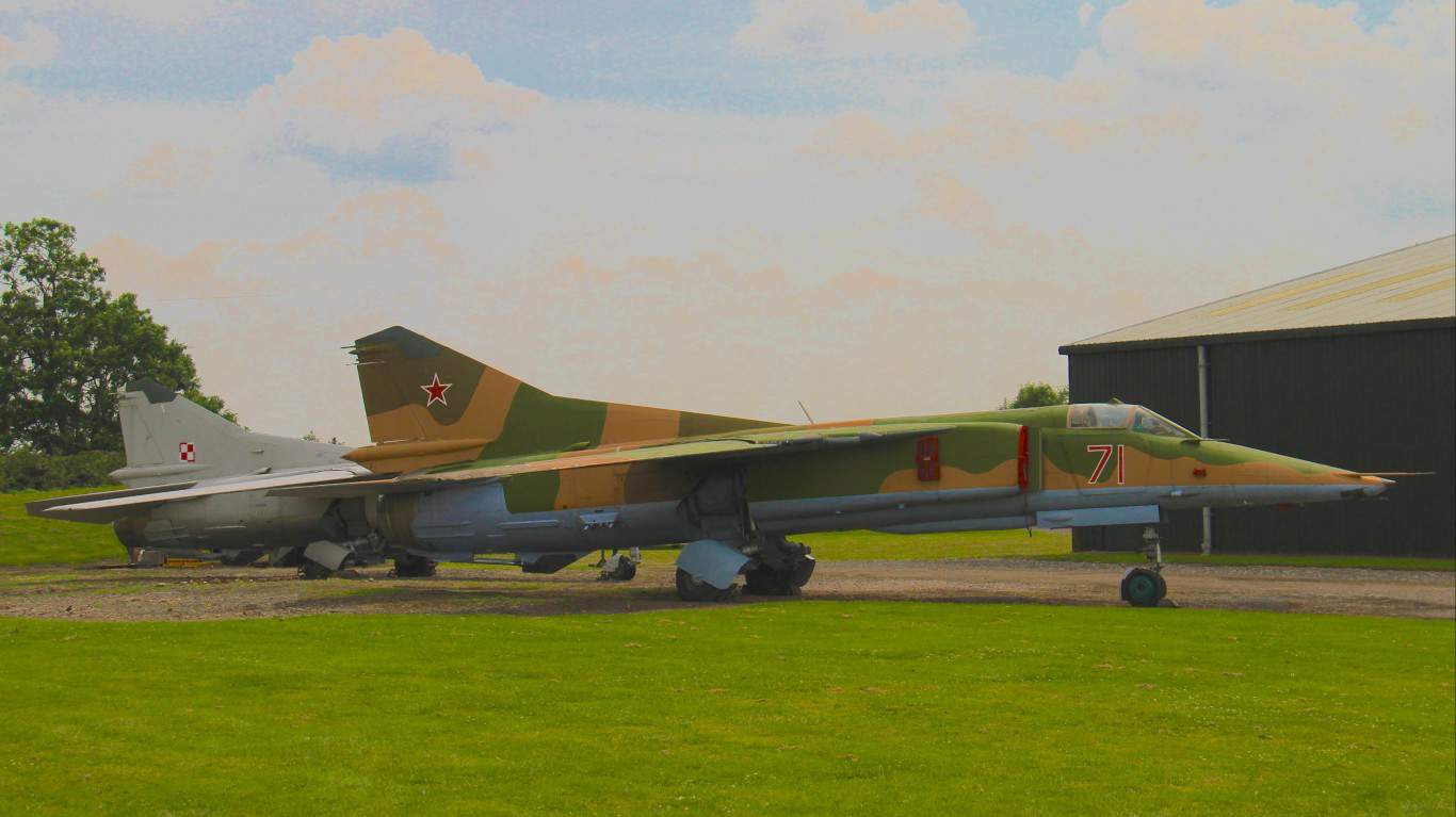 Mig-27 Flogger by Ronnie Macdonald