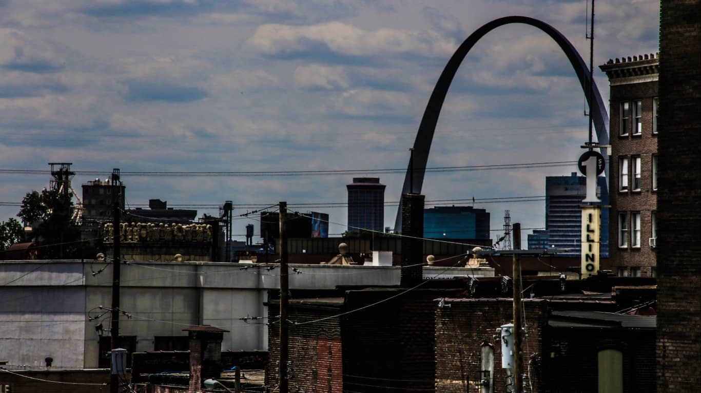 View from East St. Louis by Paul Sableman