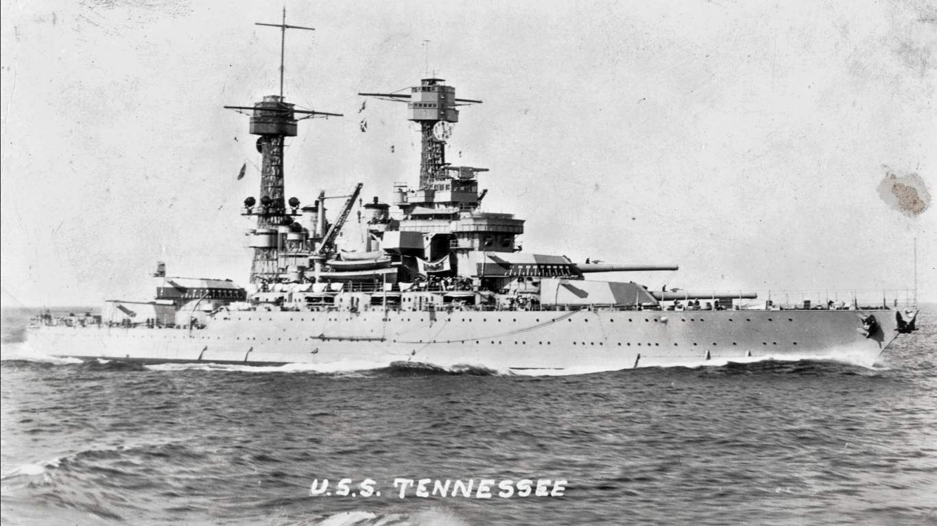 USS+Tennessee+BB-43 | USS Tennessee BB43
